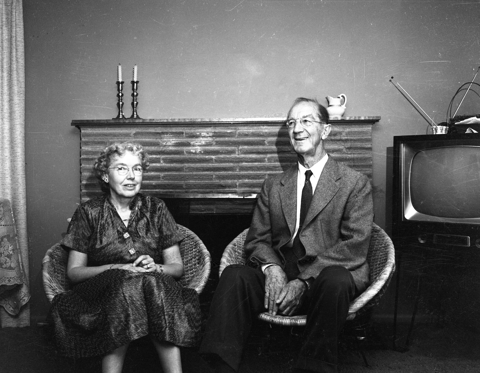 Mabel BARBER (nee BELCHER) and Howard Clark BARBER